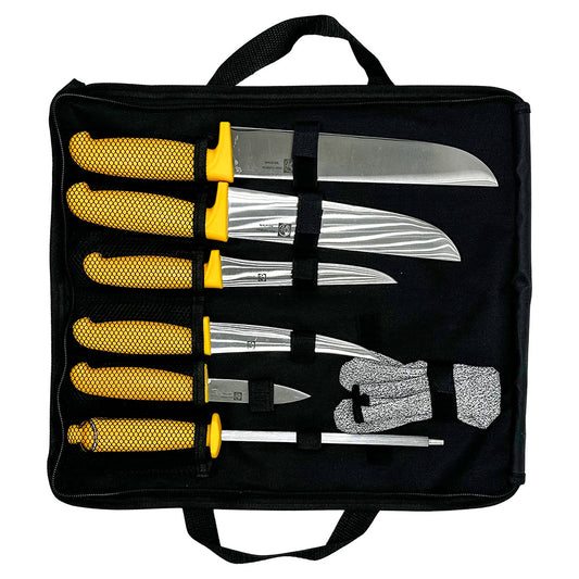 Pochette de Couteaux Professionnelle 7 pièces – حقيبة سكاكين