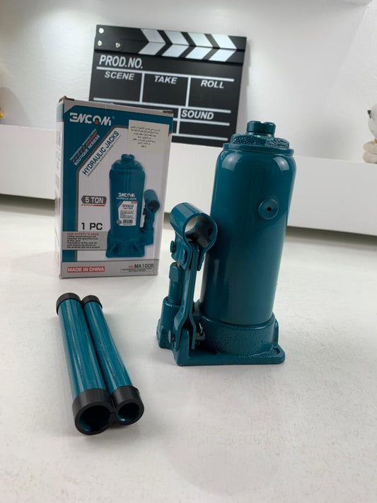 Cric bouteille hydraulique 5 tonnes avec valve de sécurité contre surcharges – حامل المركبات 5 طن