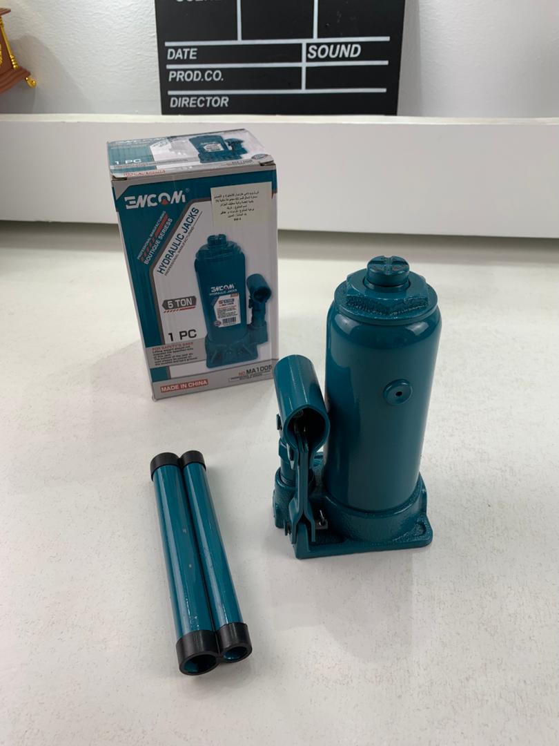 Cric bouteille hydraulique 5 tonnes avec valve de sécurité contre surcharges – حامل المركبات 5 طن